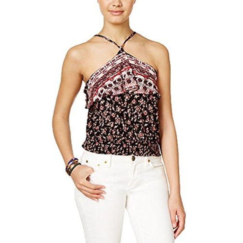 American Rag Halter Crop Top - Picture 2 of 3